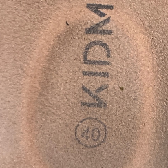 Beige Suede Slip-On Clogs - Picture 4 of 4